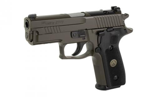 Sig Sauer P229, Legion, Double Action/Single Action, Semi-automatic, Metal Frame Pistol, Compact, 9MM, 3.9" Barrel, Alloy, Legion Gray, Black G10 Grips, XRAY3 Day/Night Sights, Optic Ready, Decocker, 15 Rounds, P-SAIT Trigger, 3 Magazines E29R-9-LEGION-R2