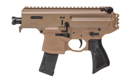 Sig Sauer MPX Copperhead, Semi-automatic Pistol, 9MM, 3.5 Barrel, Coyote Finish, 20 Rounds, 1 Magazine PMPX-3B-CH-NB