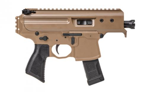 Sig Sauer MPX Copperhead, Semi-automatic Pistol, 9MM, 3.5" Barrel, Coyote Finish, 20 Rounds, 1 Magazine PMPX-3B-CH-NB
