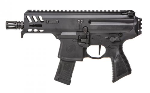 Sig Sauer MPX Copperhead, Semi-automatic, 9MM, 4.5 Barrel, Black, 20 Rounds, 1 Magazine PMPX-4B-CH-NB