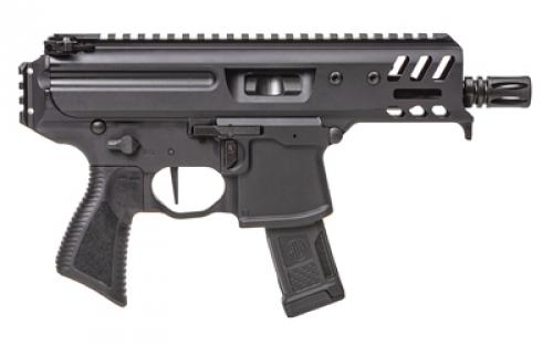 Sig Sauer MPX Copperhead, Semi-automatic, 9MM, 4.5" Barrel, Black, 20 Rounds, 1 Magazine PMPX-4B-CH-NB