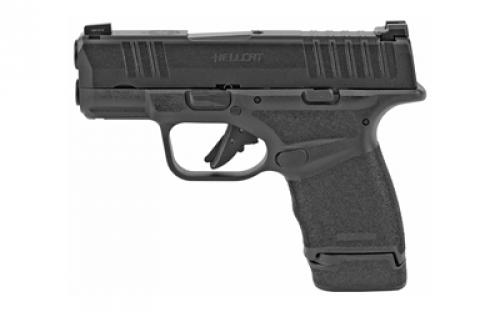Springfield Hellcat, Striker Fired, Semi-automatic, Polymer Frame Pistol, Sub-Compact, 9MM, 3 Hammer Forged Barrel, Melonite Finish, Black, Textured Grip, Tritium Front Sight, Tactical Rack Rear Sight, 2 Magazines, (1) 11-Round and (1) 13-Round HC9319B