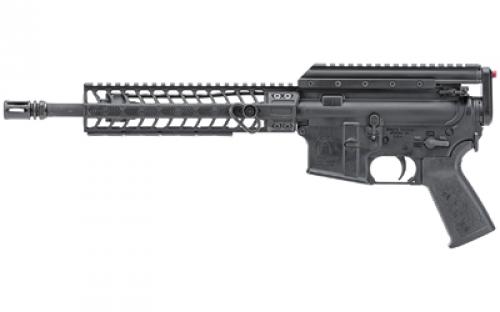 Spike's Tactical Bi-Axial, Semi-automatic, AR Pistol, 223 Remington/556NATO, 11.5 Cold Hammer Forged Barrel, A2 Flash Hider, Black, 9 M-LOK handguard, Aviator Arms Bi-Axial Recoil Device, No Magazine STP5321-CM9F