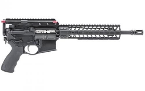 Spike's Tactical Bi-Axial Enhanced, Semi-automatic, AR Pistol, 223 Remington/556NATO, 11.5" Cold Hammer Forged Barrel, A2 Flash Hider, Black, 9" M-LOK Handguard, Aviator Arms Bi-Axial Enhanced Recoil Device, No Magazine STP5323-CM9F