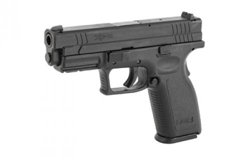 Springfield XD9, Striker Fired, Semi-automatic, Polymer Frame Pistol, Full Size, 9MM, 4" Barrel, Melonite Finish, Black, Fixed Sights, 10 Rounds, 2 Magazines, BLEM (Damaged Packaging) XD9101