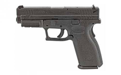 Springfield XD9, Striker Fired, Semi-automatic, Polymer Frame Pistol, Full Size, 9MM, 4 Barrel, Melonite Finish, Black, Fixed Sights, 10 Rounds, 2 Magazines XD9101