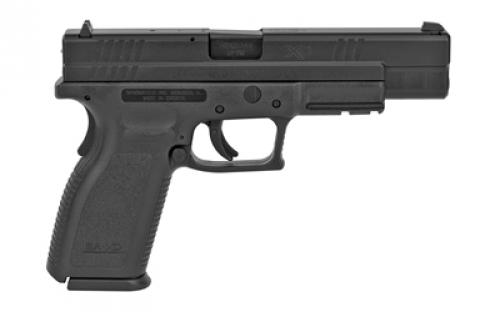 Springfield XD40, Striker Fired, Semi-automatic, Polymer Frame Pistol, Full Size, 40 S&W, 5" Barrel, Melonite Finish, Black, Fixed Sights, 10 Rounds, 2 Magazines, BLEM (Damaged Box) XD9402