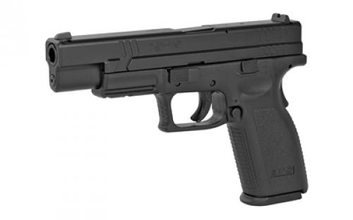 Springfield XD40, Striker Fired, Semi-automatic, Polymer Frame Pistol, Full Size, 40 S&W, 5" Barrel, Melonite Finish, Black, Fixed Sights, 10 Rounds, 2 Magazines, BLEM (Damaged Box) XD9402