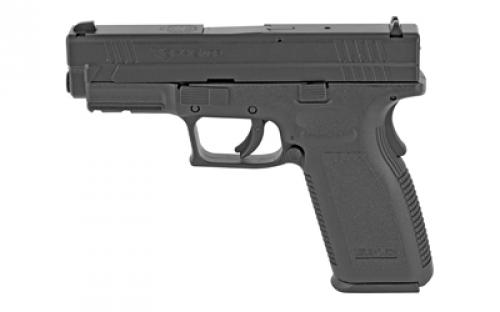 Springfield XD45, Striker Fired, Semi-automatic, Polymer Frame Pistol, Full Size, 45 ACP, 4 Barrel, Melonite Finish, Black, Fixed Sights, 10 Rounds, 5 Magazines, Includes Range Bag XD9611GU23P