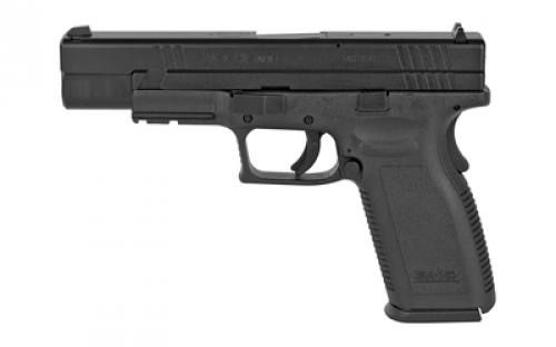 Springfield XD45, Striker Fired, Semi-automatic, Polymer Frame Pistol, Full Size, 45 ACP, 5 Barrel, Melonite Finish, Black, Fixed Sights, 10 Rounds, 2 Magazines XD9621