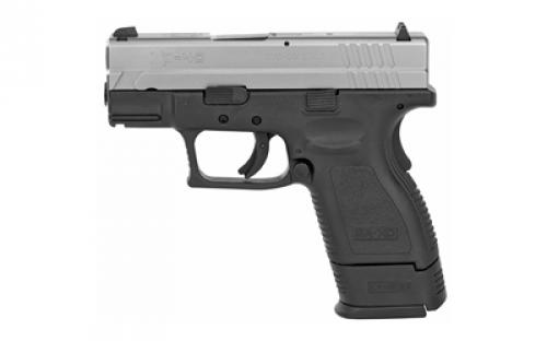 Springfield XD40, Striker Fired, Semi-automatic, Polymer Frame Pistol, Sub-Compact, 40 S&W, 3 Barrel, Stainless Slide, Black Frame, Fixed Sights, 9 Rounds, 2 Magazines XD9822