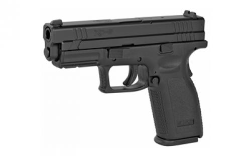 Springfield XD9, Defender Series, Striker Fired, Semi-automatic, Polymer Frame Pistol, Full Size, 9MM, 4" Barrel, Melonite Finish, Black, Fixed Sights, 10 Rounds, 1 Magazine XDD9101