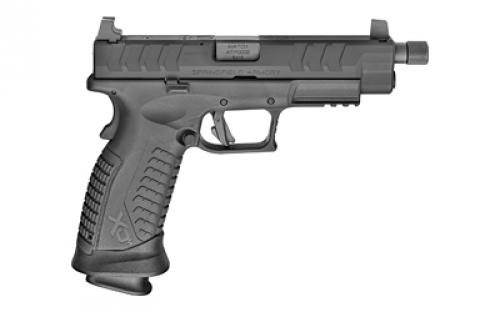 Springfield XDM, Elite OSP, Striker Fired, Semi-automatic, Polymer Frame Pistol, Full Size, 9MM, 4.5" Threaded Barrel, Melonite Finish, Black, Suppressor Height Sights, 22 Rounds, 2 Magazines XDMET9459BHCOSP