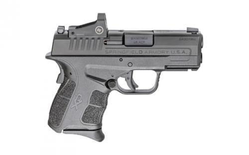 Springfield XD-S Mod.2, OSP, Striker Fired, Semi-automatic, Polymer Frame Pistol, Sub Compact, 45 ACP, 3.3" Barrel, Melonite Finish, Black, White Dot Front Sight, Serrated Rear Sight, Crimson Trace CTS-1500 Red Dot, 2 Magazines, (3) 5-Round, (2) 6-Round Extended, Includes Range Bag XDSG93345BCTGU23