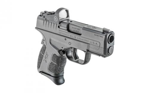 Springfield XD-S Mod.2, OSP, Striker Fired, Semi-automatic, Polymer Frame Pistol, Sub Compact, 45 ACP, 3.3" Barrel, Melonite Finish, Black, White Dot Front Sight, Serrated Rear Sight, Crimson Trace CTS-1500 Red Dot, 2 Magazines, (3) 5-Round, (2) 6-Round Extended, Includes Range Bag XDSG93345BCTGU23