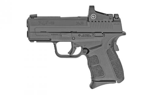 Springfield XDS, Mod.2, OSP, Striker Fired, Semi-automatic, Polymer Frame Pistol, Sub-Compact, 9MM, 3.3 Barrel, Melonite Finish, Black, White Dot Front Sight, Serrated Rear Sight, Crimson Trace Red Dot, 2 Magazines, (1) 7-Round and (1) 9-Round XDSG9339BCT
