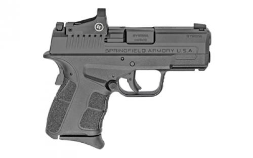 Springfield XDS, Mod.2, OSP, Striker Fired, Semi-automatic, Polymer Frame Pistol, Sub-Compact, 9MM, 3.3" Barrel, Melonite Finish, Black, White Dot Front Sight, Serrated Rear Sight, Crimson Trace Red Dot, 2 Magazines, (1) 7-Round and (1) 9-Round XDSG9339BCT