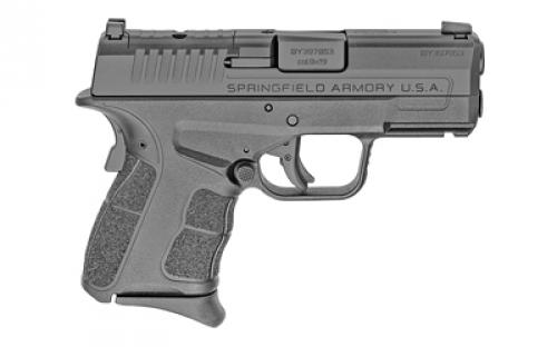 Springfield XDS, Mod.2, OSP, Striker Fired, Semi-automatic, Polymer Frame Pistol, Sub-Compact, 9MM, 3.3" Barrel, Melonite Finish, Black, 3 Dot Sights, Optics Ready, 2 Magazines, (1) 7-Round and (1) 9-Round XDSG9339BOSP