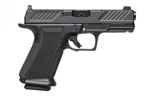 Shadow Systems MR920 Combat, Striker Fired, Semi-automatic, Polymer Frame Pistol, Compact, 9MM, 4" Black Spiral Fluted Barrel, Nitride Finish Combat Slide, Black, Holosun 507c Red Dot, Flat Faced Trigger, Trigger Safety, Front Tritium Night Sight, 15 Rounds, 2 Magazines, Includes Optics Kit, Atache Case, Flared Magwell, Grip Kit, Shadow Systems Tool SS-1006-H