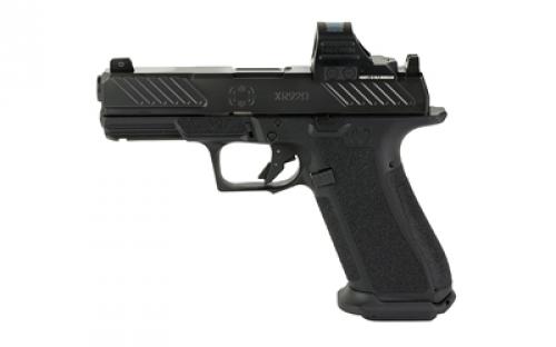 Shadow Systems XR920 Combat, Striker Fired, Semi-automatic, Polymer Frame Pistol, Compact, 9MM, 4 Black Spiral Fluted Barrel, Nitride Finish Combat Slide, Black, Holosun 507c Red Dot, Flat Faced Trigger, Trigger Safety, Front Tritium Night Sight, 17 Rounds, 2 Magazines, Includes Optics Kit, Atache Case, Flared Magwell, Grip Kit, Shadow Systems Tool SS-3006-H