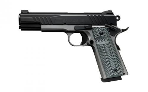 Savage Savage 1911, Semi-automatic, Single Action, Metal Frame Pistol, Full Size, 45 ACP, 5 Barrel, G10 Grips, Melonite Finish, Silver Frame, Black Slide, Night Sights, Manual Safety, 8 Rounds, 2 Magazines 67201