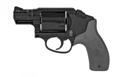 Smith & Wesson M&P BODYGUARD, Double Action Only, Metal Frame Revolver, J-Frame, 38 Special +P, 1.9 Barrel, Alloy, PVD Finish, Black, Polymer Grips, Fixed Sights, 5 Rounds, BLEM (Spotting on Cylinder) 103039