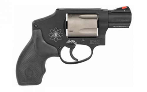 Smith & Wesson Model 340, Double Action Only, Metal Frame Revolver, J-Frame, 357 Magnum, 1.875" Barrel, Scandium Alloy, Titanium Alloy Cylinder, Black, Rubber Grips, Fixed Sights, 5 Rounds, No Internal Lock 103061