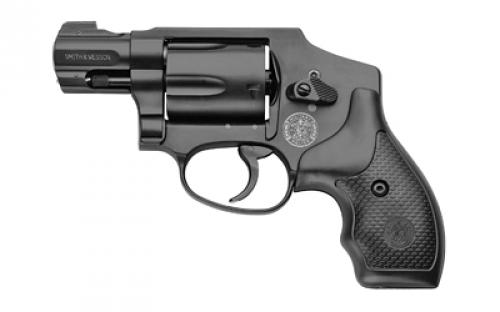 Smith & Wesson M&P 340, Double Action Only, Metal Frame Revolver, J-Frame Revolver, 357 Magnum, 1.875 Barrel, Scandium Alloy, Rubber Grips, PVD Finish, Black, XS 24/7 Tritium Night Front and Integral U-Notch Rear Sights, 5 Rounds, No Internal Lock 103072