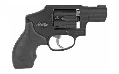 Smith & Wesson Model 351 C, Double Action Only, Metal Frame Revolver, J-Frame, 22 WMR, 1.875" Barrel, Aluminum Alloy, Matte Finish, Black, Rubber Grips, Fixed Sights, 7 Rounds, No Internal Lock, BLEM (Ding on Frame and Edge of Cylinder) 103351
