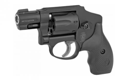 Smith & Wesson Model 351 C, Double Action Only, Metal Frame Revolver, J-Frame, 22 WMR, 1.875" Barrel, Aluminum Alloy, Matte Finish, Black, Rubber Grips, Fixed Sights, 7 Rounds, No Internal Lock, BLEM (Ding on Frame and Edge of Cylinder) 103351