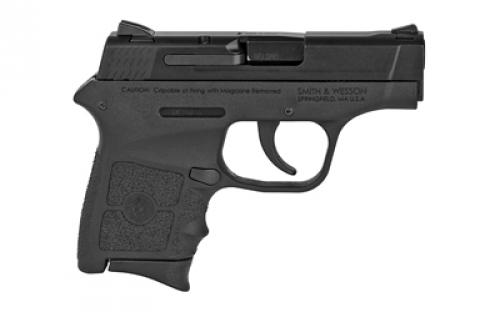 Smith & Wesson M&P Bodyguard, Double Action Only, Semi-Automatic, Polymer Frame Pistol, Sub-Compact, 380ACP, 2.75" Barrel, Armornite Finish, Black, Fixed Sights, 6 Round, 2 Magazines 109381