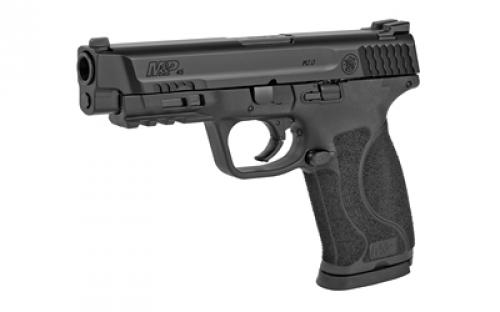 Smith & Wesson M&P M2.0, Striker Fired, Semi-automatic, Polymer Frame Pistol, Full Size, 45 ACP, 4.6" Barrel, Armornite Finish, Black, Fixed Sights, No Magazine Safety, 10 Rounds, 2 Magazines 11523