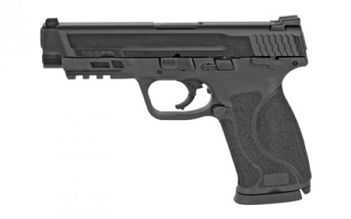 Smith & Wesson M&P M2.0, Striker Fired, Semi-automatic, Polymer Frame Pistol, Full Size, 45 ACP, 4.6 Barrel, Armornite Finish, Black, Fixed Sights, Manual Thumb Safety, No Magazine Safety, 10 Rounds, 2 Magazines 11526