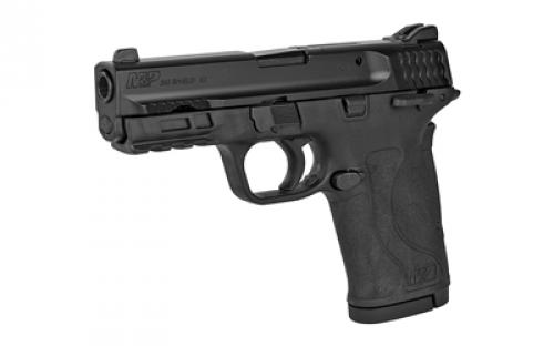 Smith & Wesson M&P 380 SHIELD EZ M2.0, Internal Hammer Fired, Semi-automatic Pistol, Polymer Frame Pistol, Micro-Compact, 380ACP, 3.68" Barrel, Armornite Finish, Black, 3-Dot Sights, Manual Thumb Safety, 8 Rounds, 2 Magazines 11663