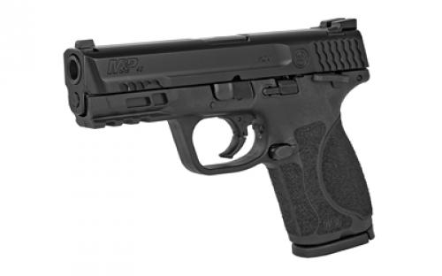 Smith & Wesson M&P M2.0, Striker Fired, Semi-automatic, Polymer Frame Pistol, Compact, 40 S&W, 4" Barrel, Armornite Finish, Black, Fixed Sights, Manual Thumb Safety, 13 Rounds, 2 Magazines 11687