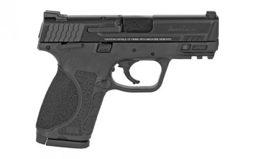 Smith & Wesson M&P M2.0, Striker Fired, Semi-automatic, Polymer Frame Pistol, Compact, 40 S&W, 3.6" Barrel, Armornite Finish, Black, Fixed Sights, Manual Thumb Safety, 13 Rounds, 2 Magazines 11695