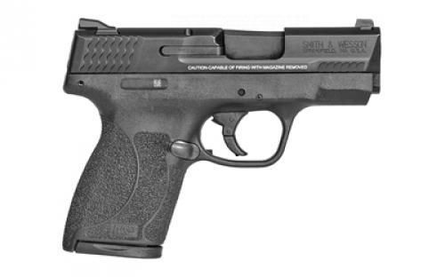 Smith & Wesson M&P SHIELD M2.0, Massachusetts Compliant, Striker Fired, Semi-automatic, Polymer Frame Pistol, Compact, 45 ACP, 3.3" Barrel, Armornite Finish, Black, 3-Dot Sights, Manual Thumb Safety, 2 Magazines, (1) 6-Round and (1) 7-Round 11704