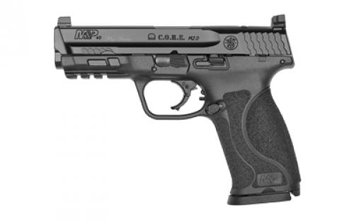 Smith & Wesson M&P 2.0, Performance Center C.O.R.E., Striker Fired, Semi-automatic, Polymer Frame Pistol, Full Size, 40S&W, 4.25 Barrel, Armornite Finish, Black, Interchangeable Back Straps, Suppressor Sights, No Thumb Safety, Optics Ready Slide, C.O.R.E. Mounting Plates, Performance Center Tuned Action, Cleaning Kit, 15 Rounds, 2 Magazines 11827