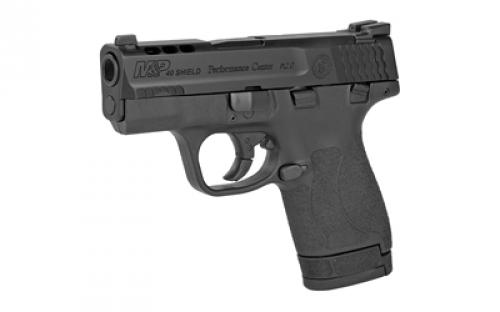 Smith & Wesson Shield M2.0, Performance Center, Striker Fired, Semi-automatic, Polymer Frame Pistol, Micro-Compact, 40S&W, 3.1" Ported Barrel, Armornite Finish, Black, Tritium Night Sights, Manual Thumb Safety, Performance Center Tuned Action, Cleaning Kit, 2 Magazines, (1) 6-Round and (1) 7-Round 11870
