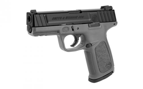 Smith & Wesson SD9, Striker Fired, Semi-automatic, Polymer Frame Pistol, Full Size, 9MM, 4" Barrel, Black Slide, Gray Frame, Fixed Sights, 16 Rounds, 2 Magazines 11995
