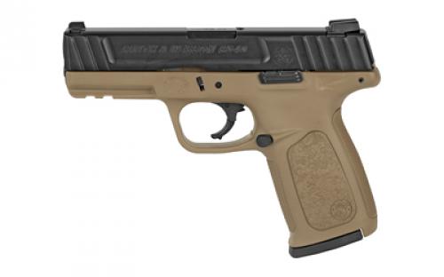 Smith & Wesson SD40, Striker Fired, Semi-automatic, Polymer Frame Pistol, Full Size, 40 S&W, 4 Barrel, Black Slide, Flat Dark Earth Frame, Fixed Sights, 14 Rounds, 2 Magazines 11999