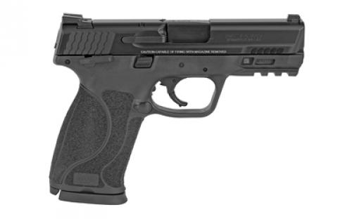 Smith & Wesson M&P M2.0, Striker Fired, Semi-automatic, Polymer Frame Pistol, Compact, 45 ACP, 4" Barrel, Armornite Finish, Black, 3 Dot White Sights, Manual Thumb Safety, No Magazine Safety, 10 Rounds, 2 Magazines 12105