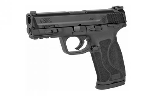 Smith & Wesson M&P M2.0, Striker Fired, Semi-automatic, Polymer Frame Pistol, Compact, 45 ACP, 4" Barrel, Armornite Finish, Black, 3 Dot White Sights, Manual Thumb Safety, No Magazine Safety, 10 Rounds, 2 Magazines 12105