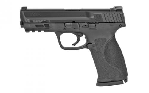 Smith & Wesson M&P M2.0, Striker Fired, Semi-automatic, Polymer Frame Pistol, Full Size, 9MM, 4.25 Barrel, Armornite Finish, Black, Fixed Sights, No Magazine Safety, 10 Rounds, Carry & Range Kit that includes Caldwell Tac Ops Holster and Double Magazine pouch, Uplula Pistol Magazine Loader, 3 Magazines 12487