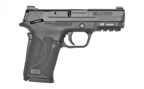 Smith & Wesson M&P Shield EZ M2.0, Internal Hammer Fired, Semi-automatic, Polymer Frame Pistol, Micro-Compact, 9MM, 3.6" Barrel, Armornite Finish, Black, TruGlo Pro Night Sights, Manual Thumb Safety, 8 Rounds, 2 Magazines 13001