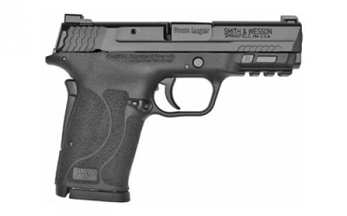 Smith & Wesson M&P Shield EZ M2.0, Internal Hammer Fired, Semi-automatic, Polymer Frame Pistol, Micro-Compact, 9MM, 3.6" Barrel, Armornite Finish, Black, TruGlo Pro Night Sights, 8 Rounds, 2 Magazines 13002