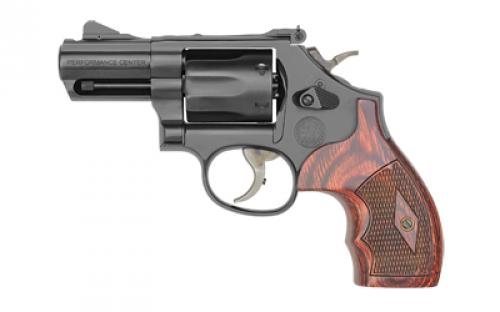 Smith & Wesson 19-9 K-Comp, Double Action/Single Action, Metal Frame Revolver, 357 Magnum/38 Special +P, 2.5 Barrel with Power Port, Carbon Steel, Matte Finish, Black, 6 Rounds 13323