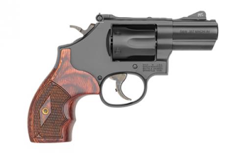 Smith & Wesson 19-9 K-Comp, Double Action/Single Action, Metal Frame Revolver, 357 Magnum/38 Special +P, 2.5" Barrel with Power Port, Carbon Steel, Matte Finish, Black, 6 Rounds 13323