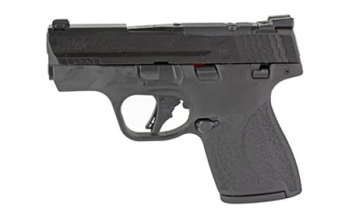 Smith & Wesson M&P9 Shield Plus OR, Striker Fired, Semi-automatic, Polymer Frame Pistol, Micro Compact, 9MM, 3.1 Barrel, Armornite Finish, Black, Tritium Night Sights, Optics Ready, Thumb Safety, 10 Rounds, 2 Magazines 13559