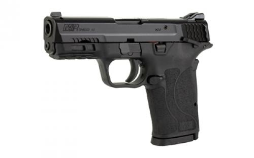 Smith & Wesson M&P9 SHIELD EZ M2.0, Internal Hammer Fired, Semi-automatic, Polymer Frame Pistol, Micro-Compact, 9MM, 3.675" Barrel, Armornite Finish, Black, 3-Dot Sights, Manual Thumb Safety, 8 Rounds, 2 Magazines, Plano X2 Range Bag 13938